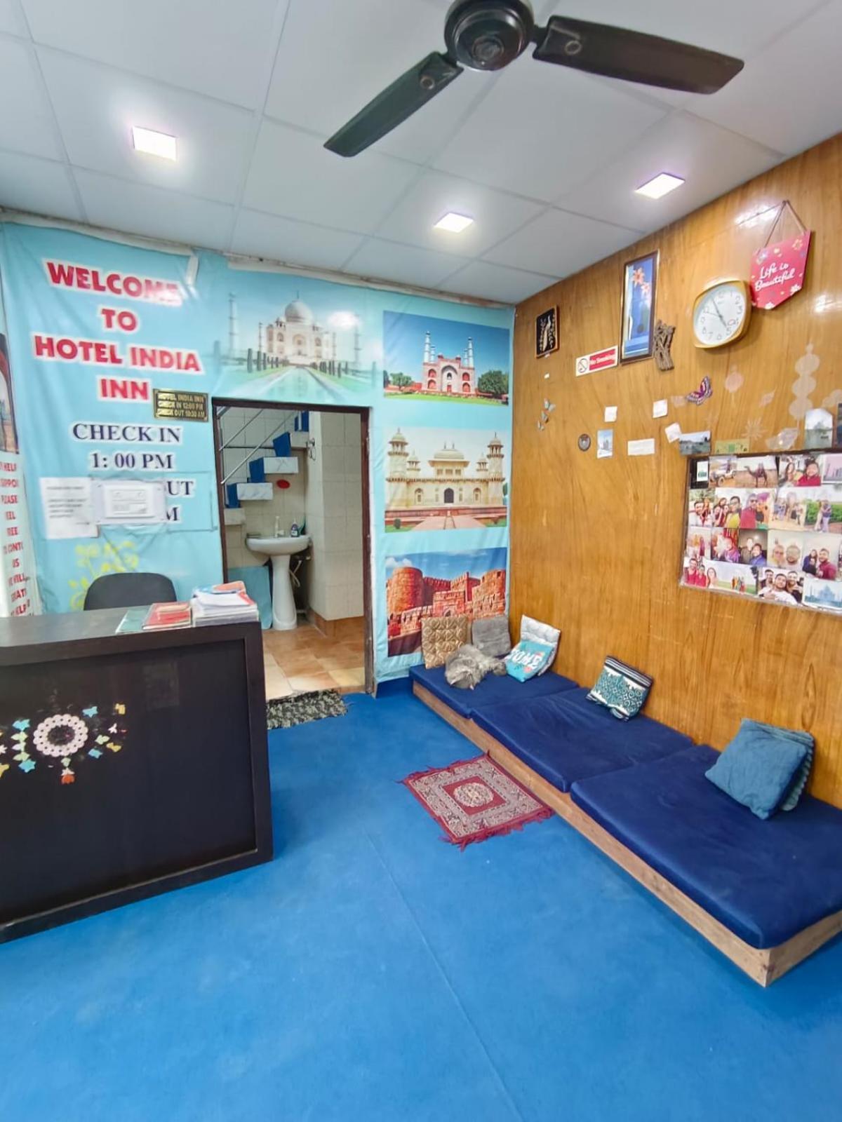 Hotel India Inn Walking Distance From Taj Mahal-- Rooftop Taj Mahal View อัครา ภายนอก รูปภาพ